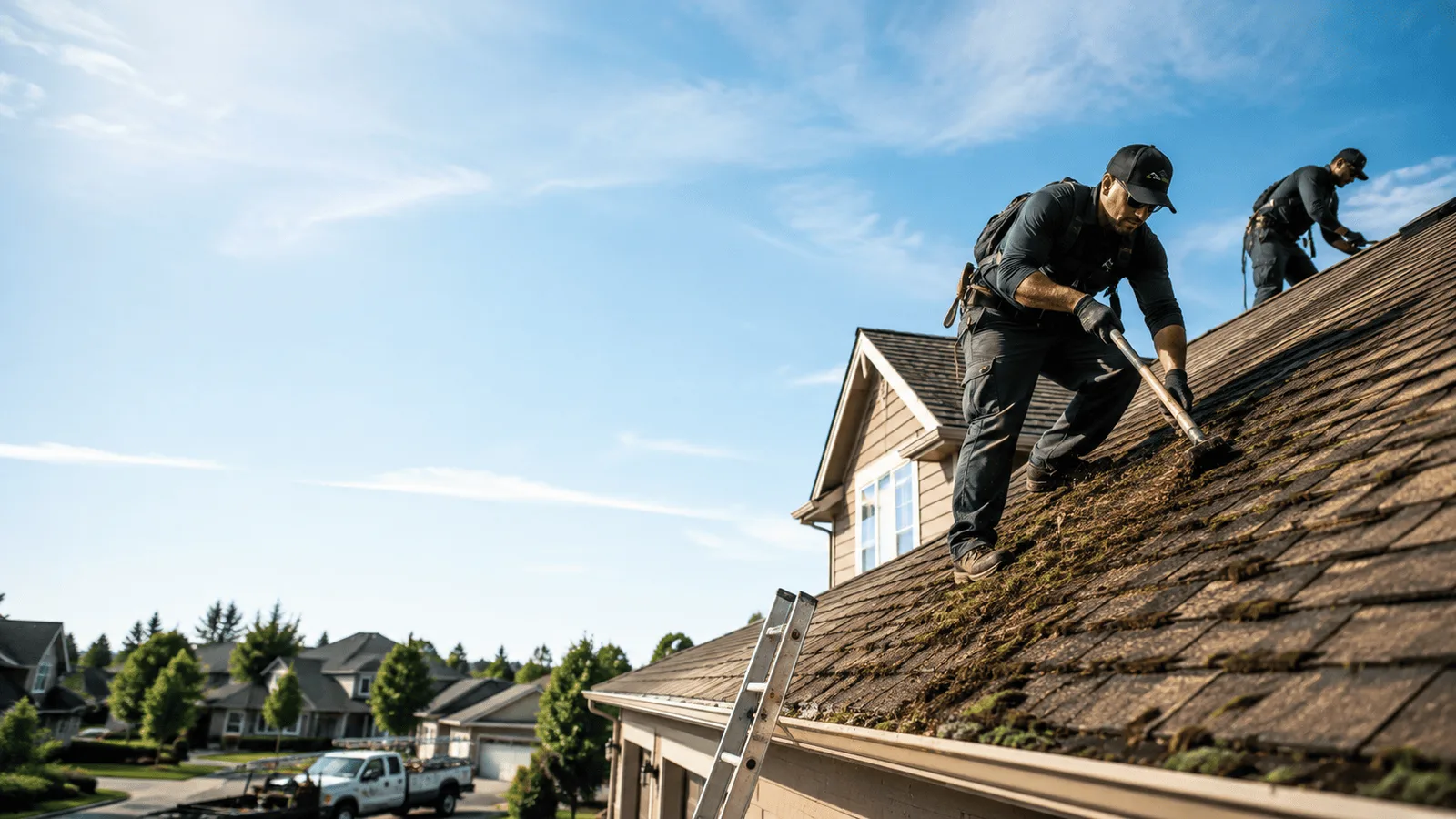 Roof Moss Removal in Lyman, UT near me